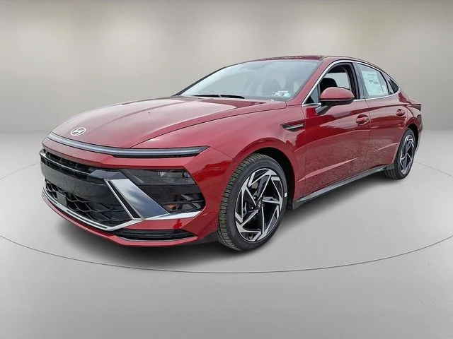 New 2026 Red Hyundai SEL Sport image 3