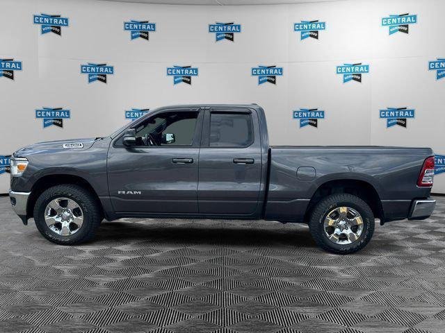 Used 2021 Granite Crystal Metallic Clearcoat RAM BIG HORN image 2