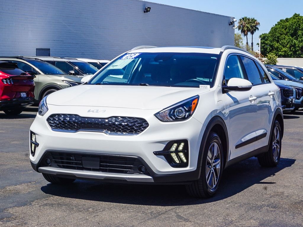 Certified Used 2022 White Kia EX Premium image 4