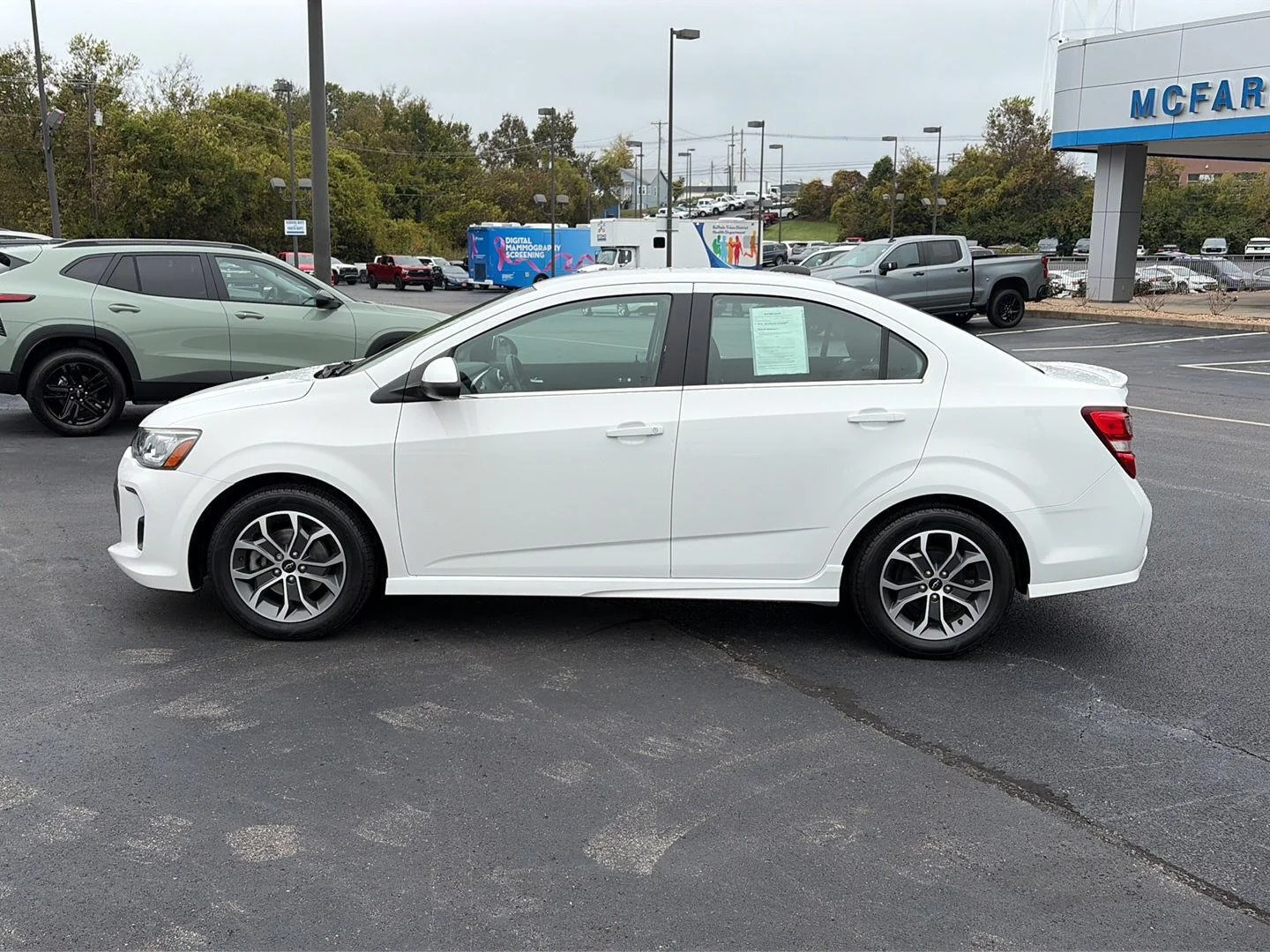 Used 2020 Chevrolet Sonic LT with VIN 1G1JD5SB2L4101597 for sale in West Union, OH