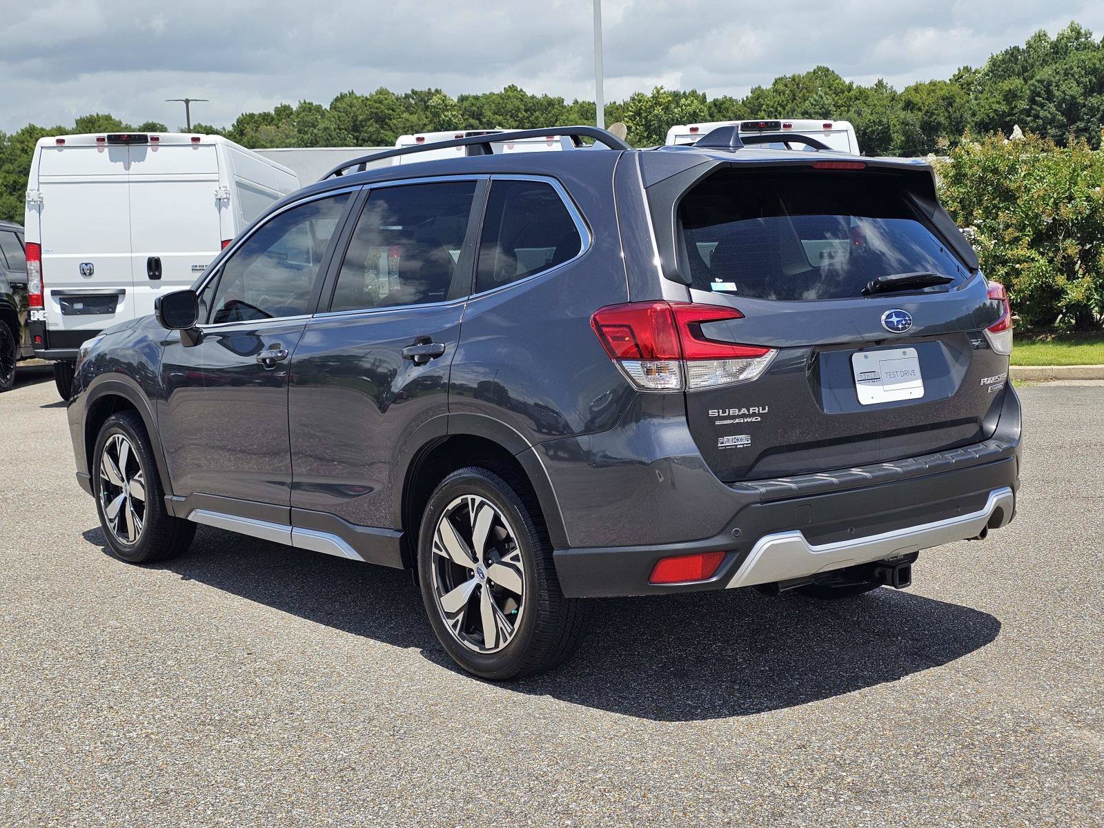 Used 2021 Magnetite Gray Metallic Subaru Touring image 13