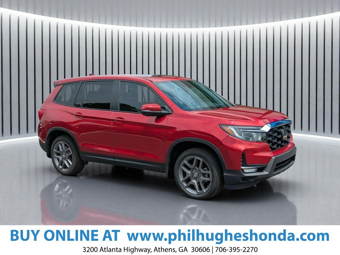 Used 2023 Radiant Red Metallic II Honda EX-L image 1
