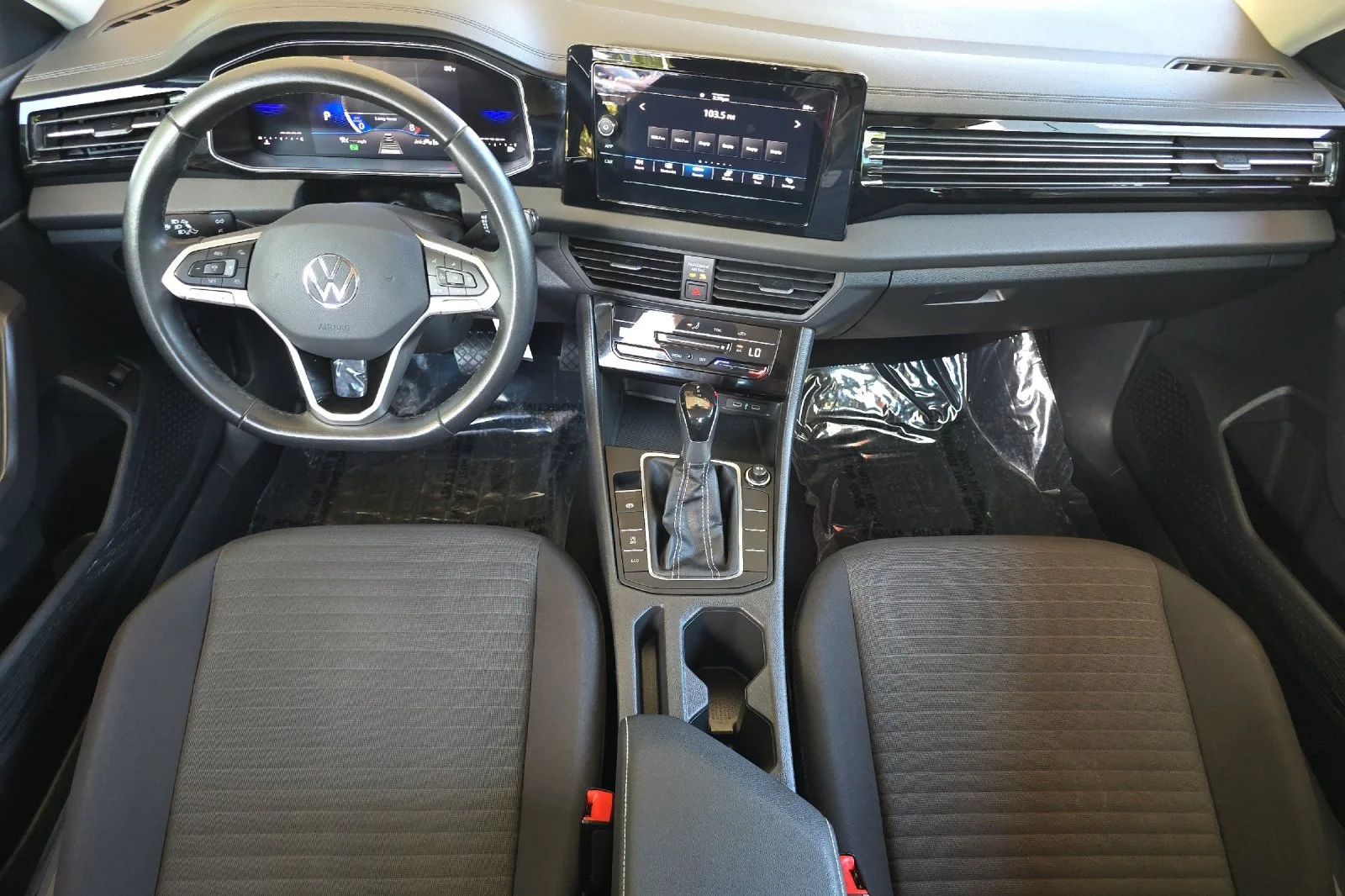 Used 2025 Deep Black Pearl Volkswagen S image 13