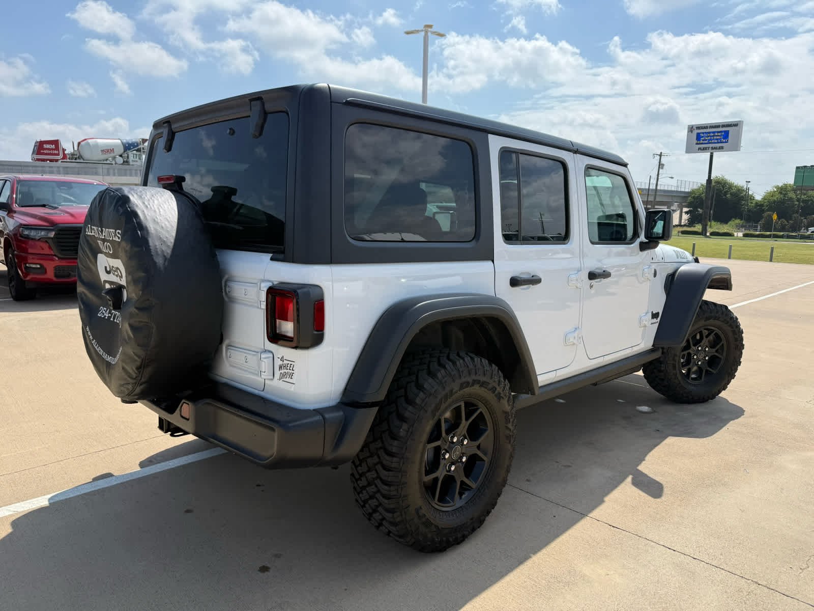 New 2026 Bright White Clear Coat Jeep Willys image 6