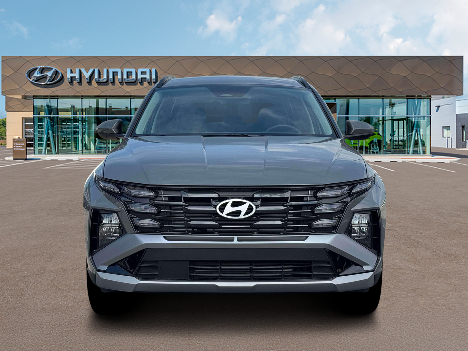 New 2026 Hampton Gray Hyundai SEL Plus AWD image 12