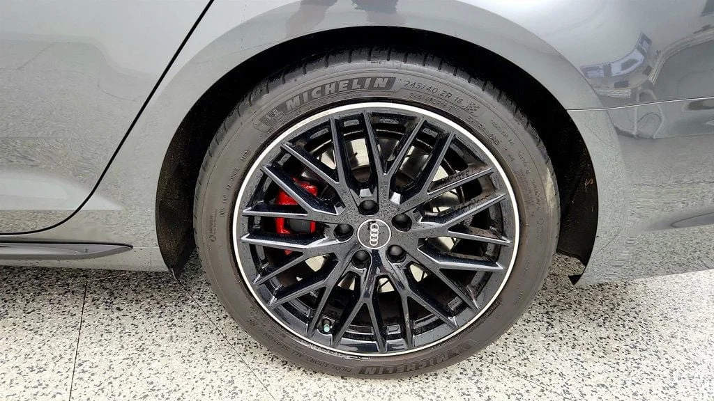 Used 2019 Daytona Gray Pearl Effect Audi Premium Plus 45 TFSI quattro w/ Black Optic Plus Pkg & B&O Sound image 9