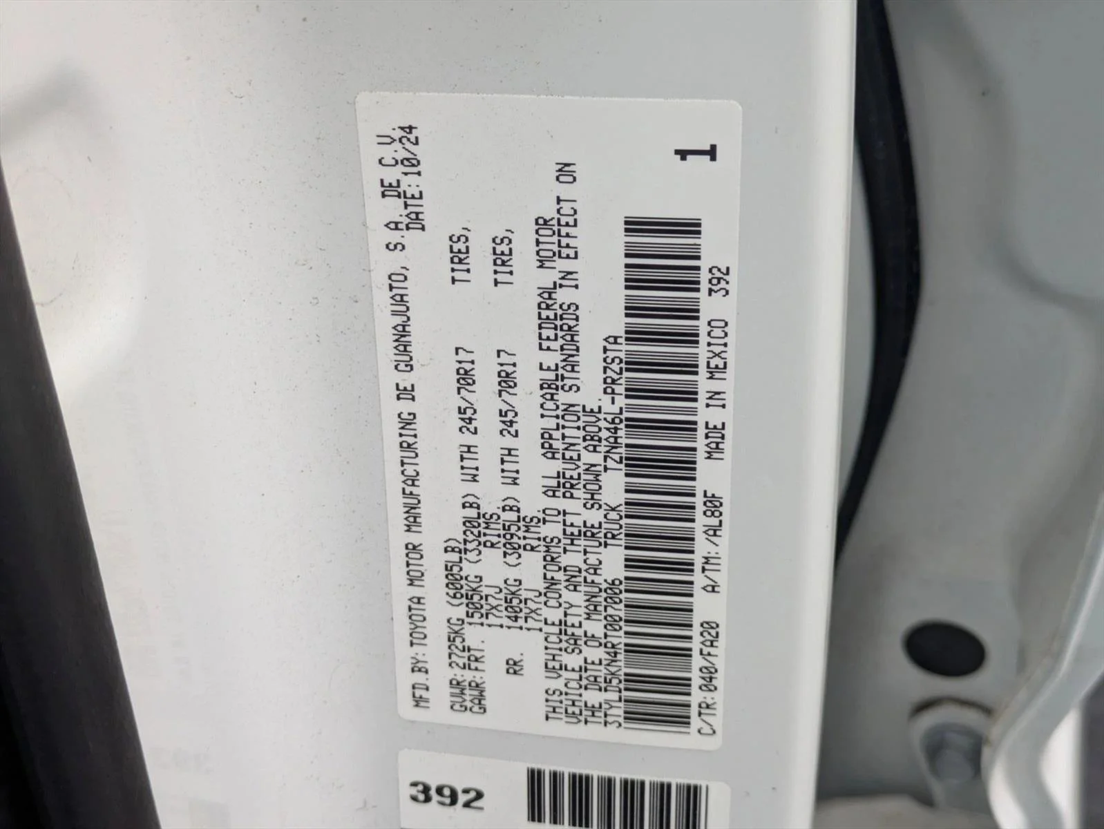 Used 2024 Ice Cap Toyota SR image 21