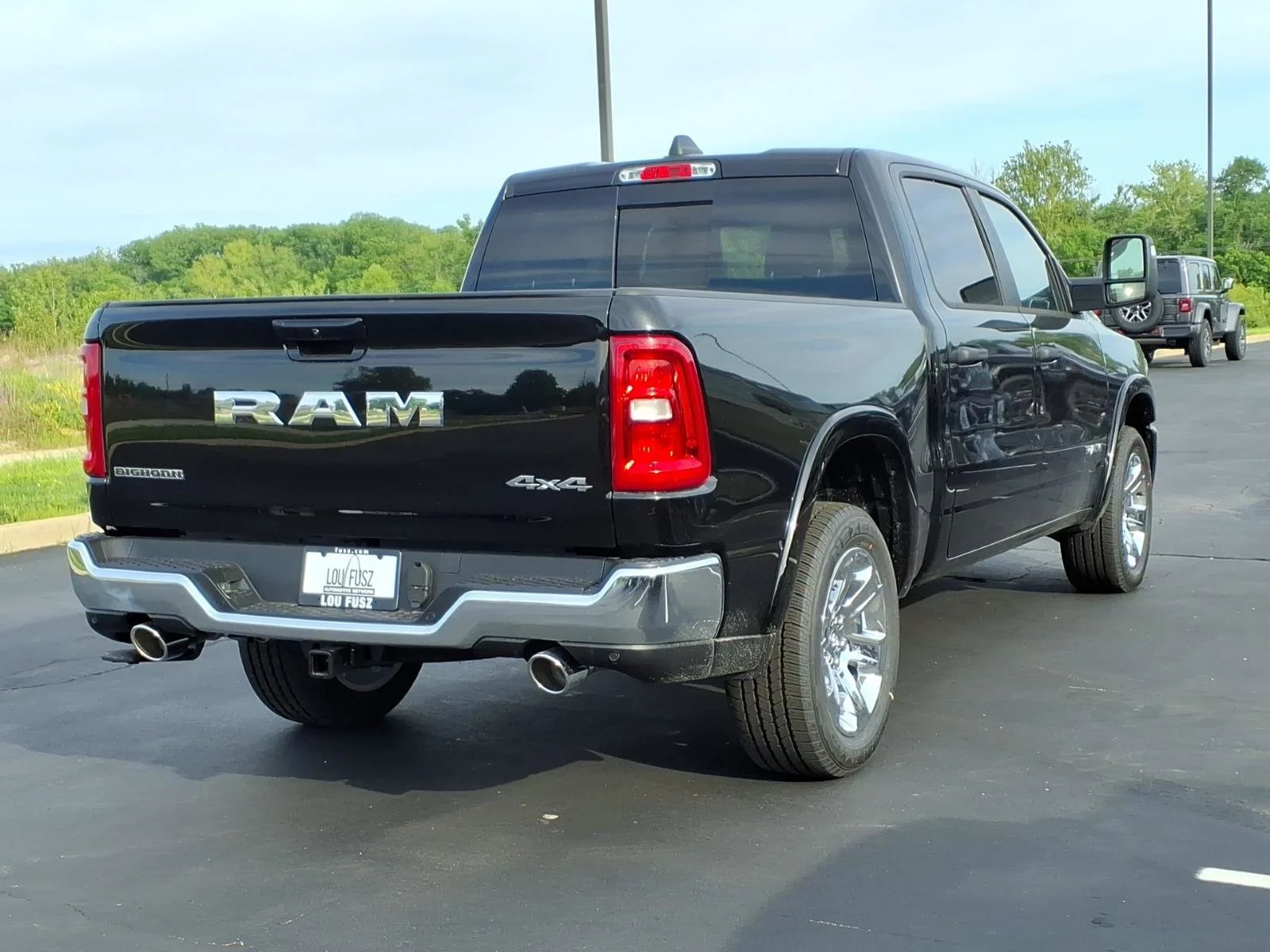 New 2026 Diamond Black Crystal Pearlcoat Ram Big Horn image 16