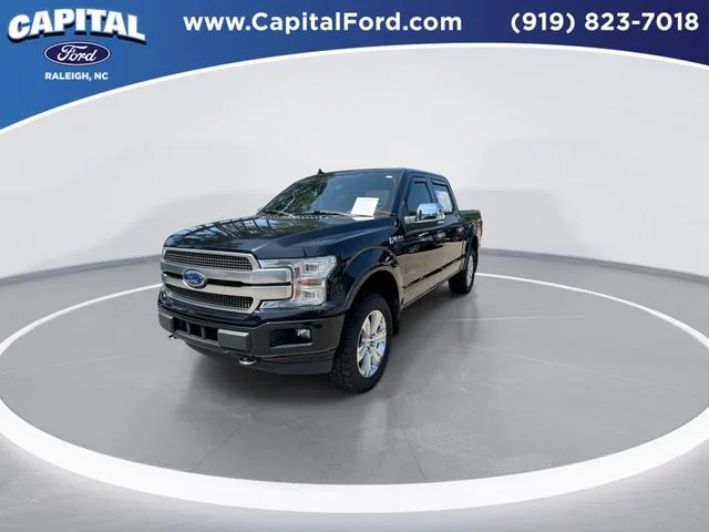 Used 2020 Black Ford Platinum image 4