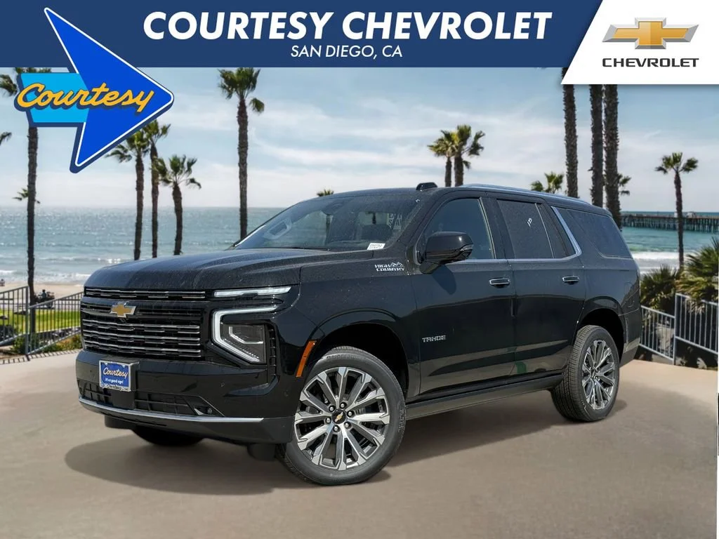New 2026 Black Chevrolet High Country image 1