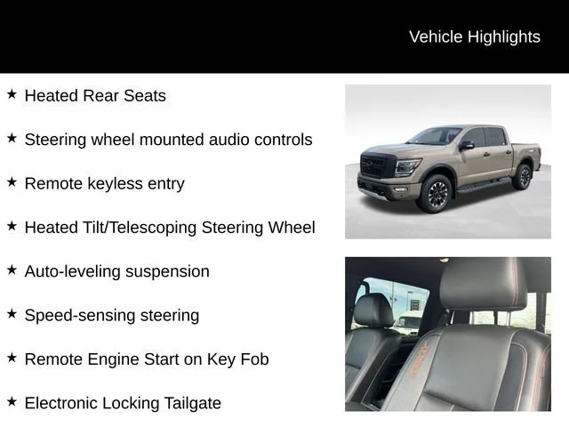 Used 2023 Beige Nissan Crew Cab PRO-4X 4x4 image 15