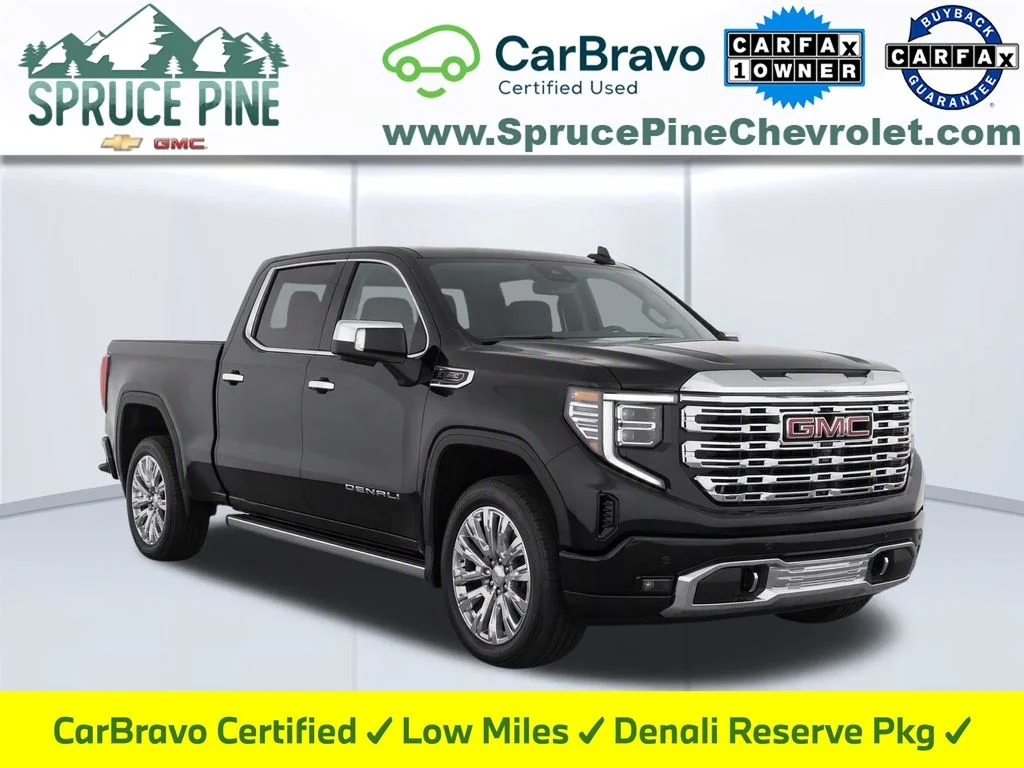 Certified Used 2024 Black GMC Denali image 1