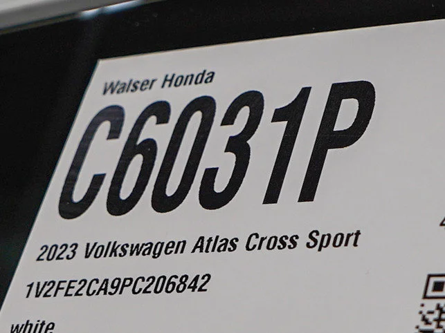 Used 2023 White Volkswagen 3.6L V6 SEL Premium R-Line image 32