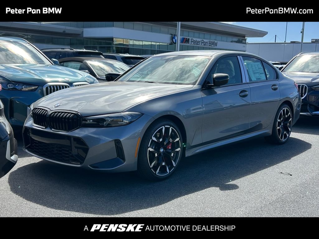 New 2026 Gray Metallic BMW 330i image 1