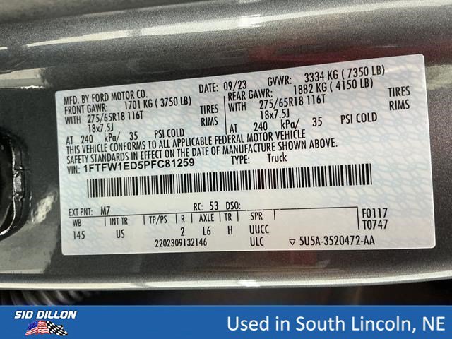 Used 2023 Gray Ford XLT image 14