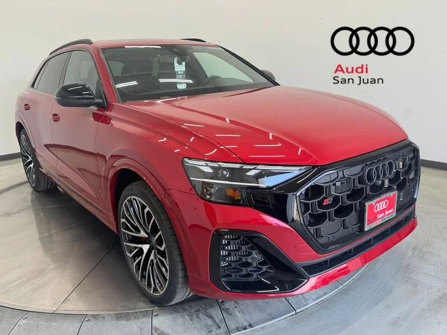 New 2026 Red Audi 4.0T Premium Plus image 1