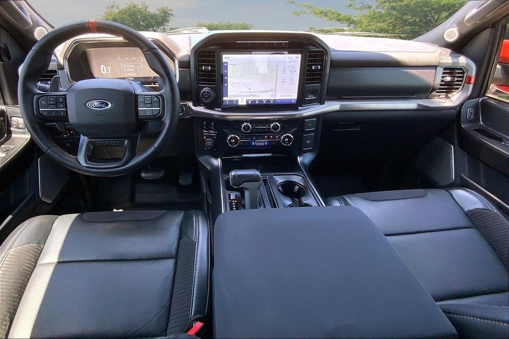 Used 2021 Orange Ford Raptor image 8