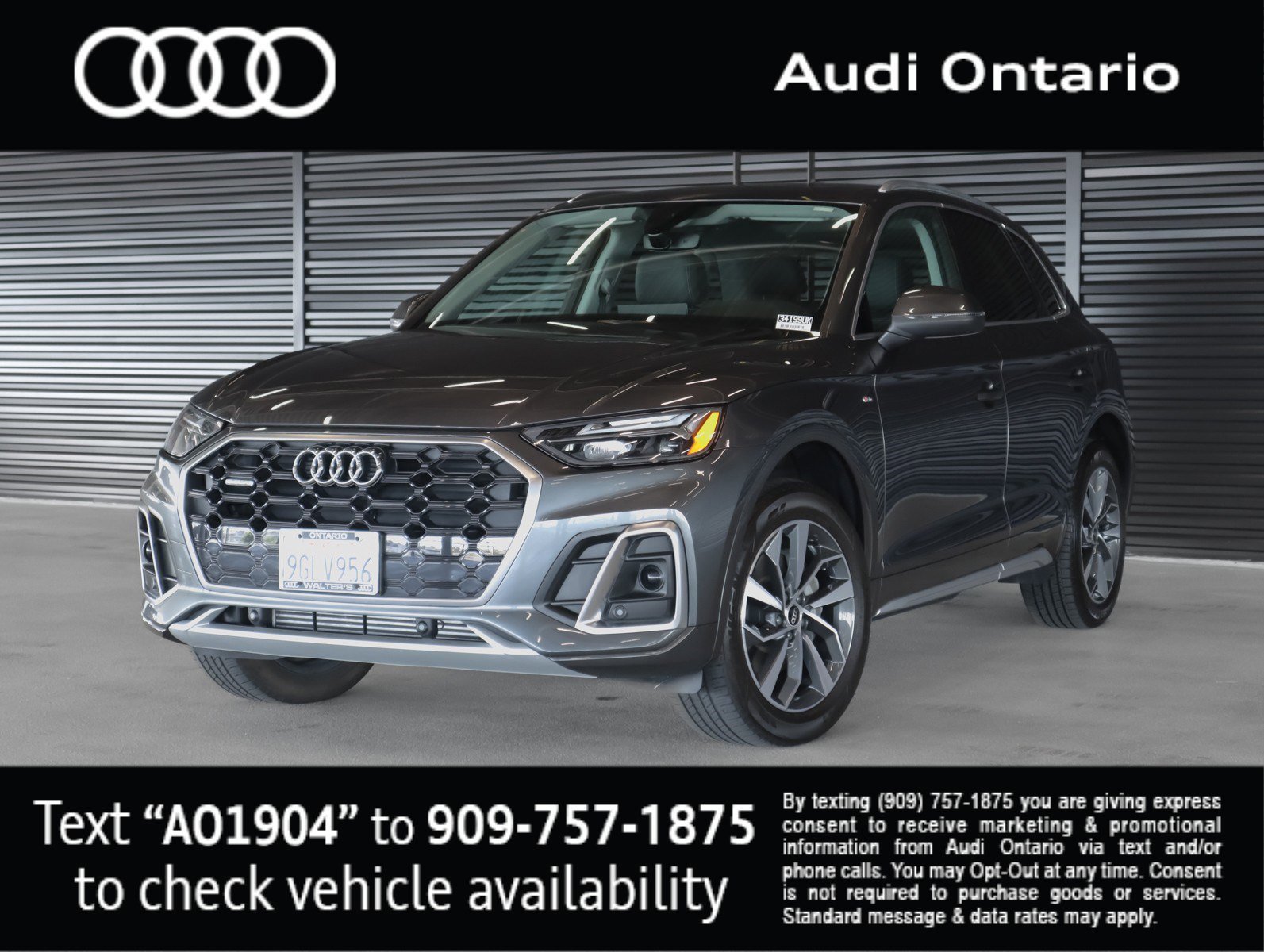 Used 2023 Daytona Gray Pearl Effect Audi S line Premium image 1