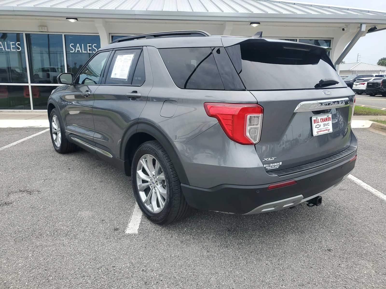 Used 2023 Carbonized Gray Metallic Ford XLT image 3