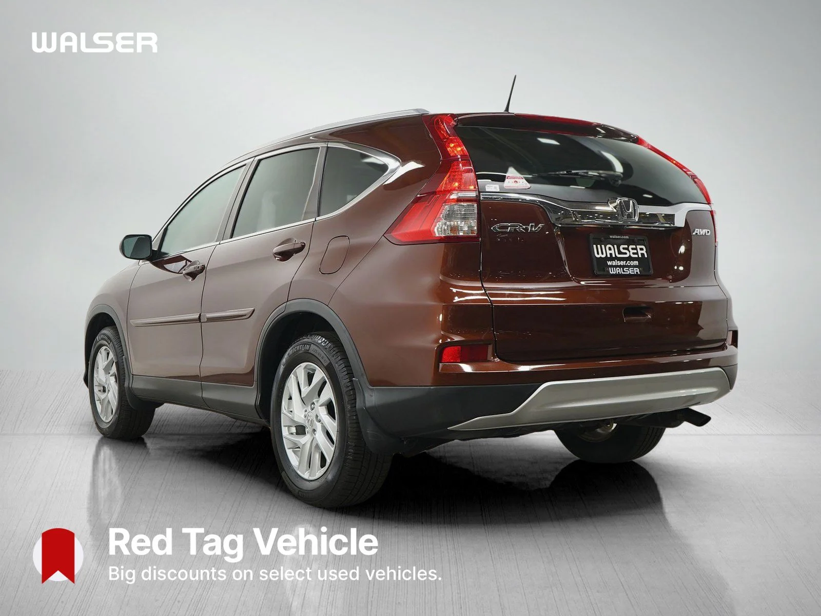 Used 2016 Honda CR-V EX-L with VIN 5J6RM4H70GL010907 for sale in White Bear Lake, Minnesota
