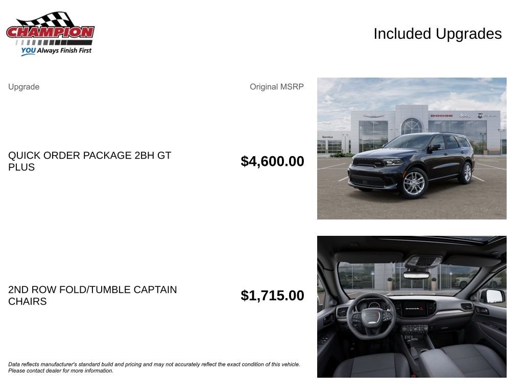 New 2026 Black Clearcoat Dodge GT Plus image 6