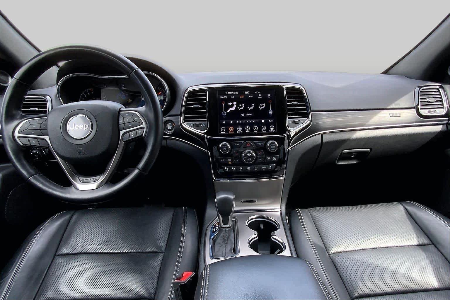 Used 2021 Diamond Black Crystal Pearlcoat Jeep 80th Anniversary image 16