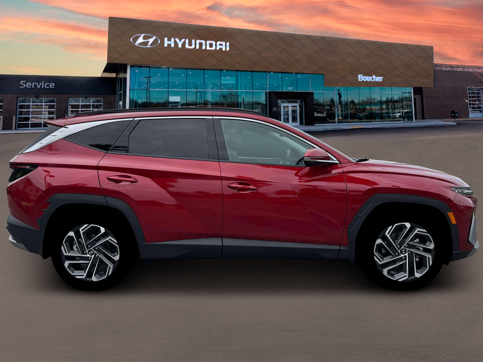 New 2026 Ultimate Red Hyundai Limited AWD image 9
