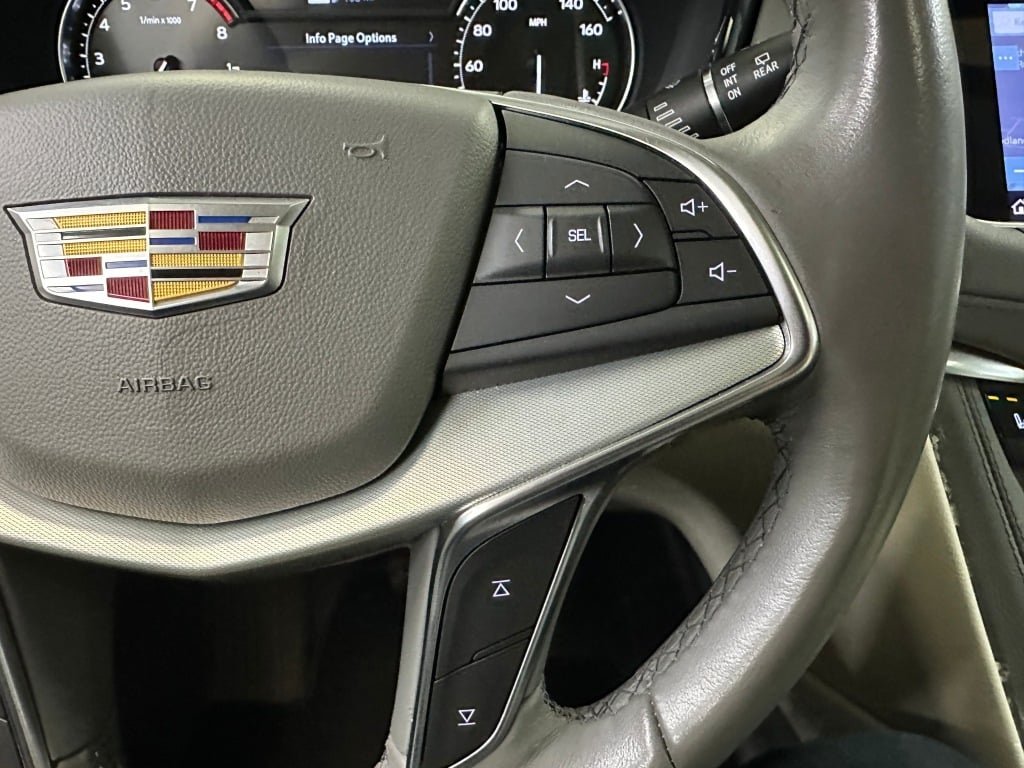 Used 2024 Crystal White Tricoat Cadillac Premium Luxury image 17