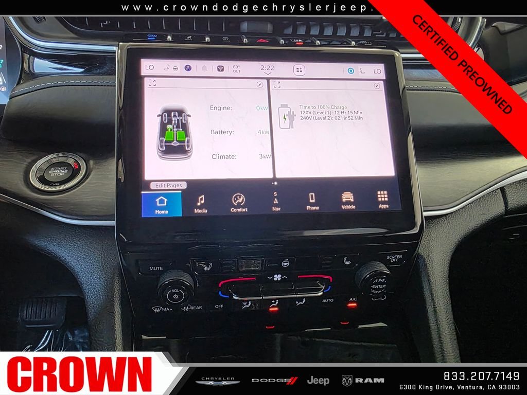 Used 2022 Gray Jeep 4xe image 29