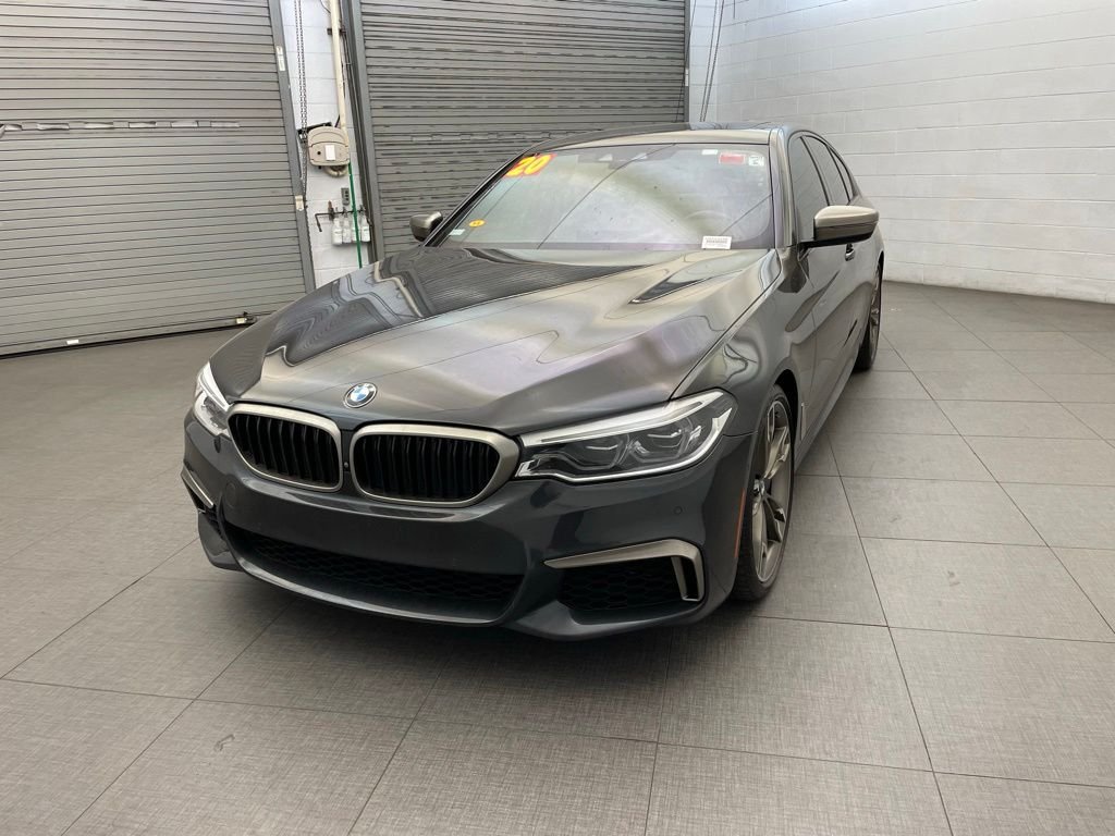 Used 2020 Gray BMW M550i xDrive image 8