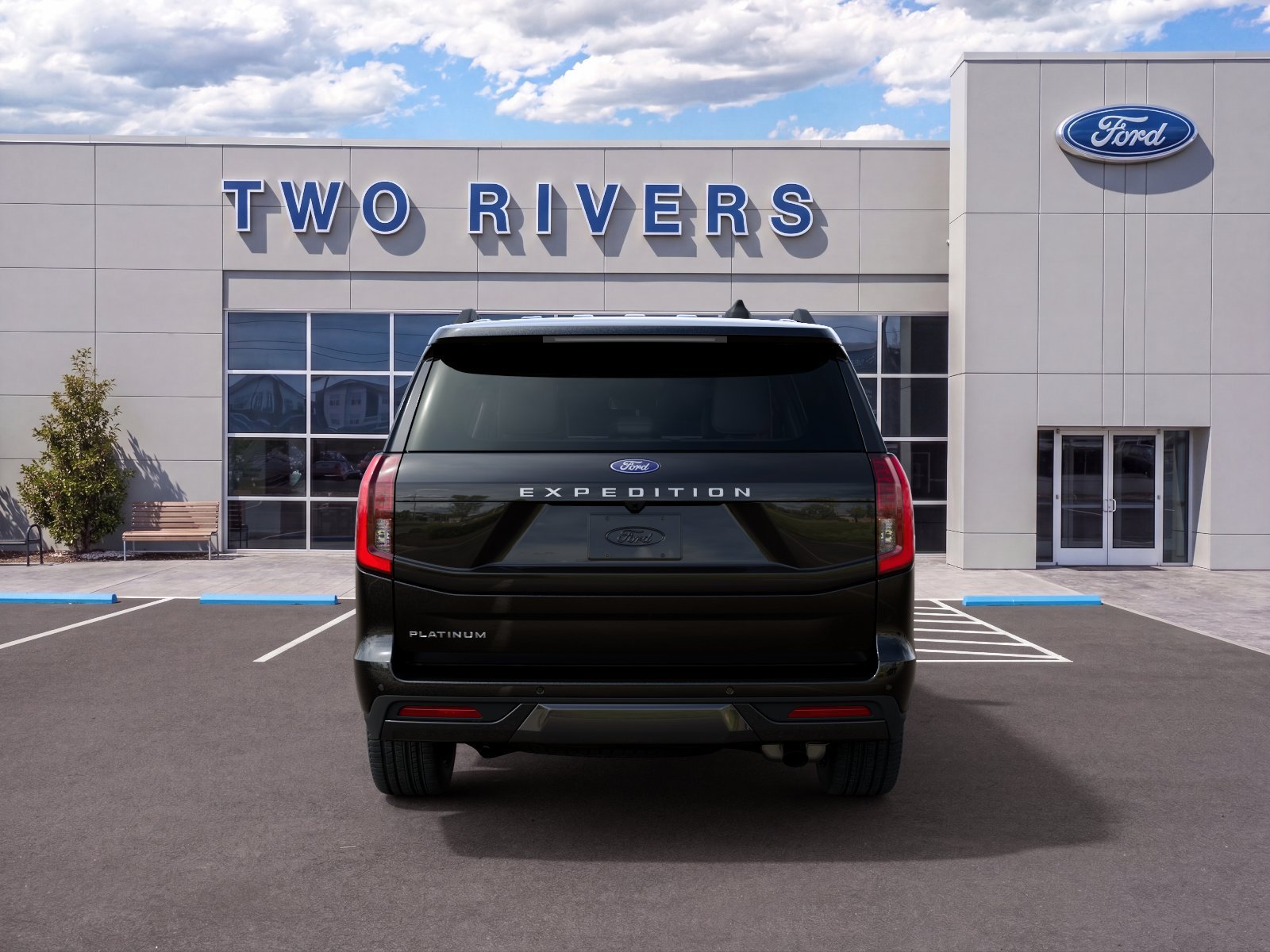 New 2027 Agate Black Metallic Ford Platinum image 7