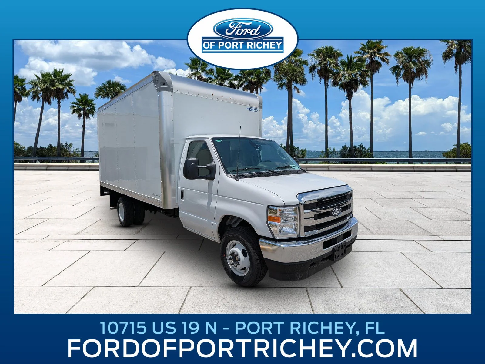 New 2026 Oxford White Ford E-350 SRW image 1