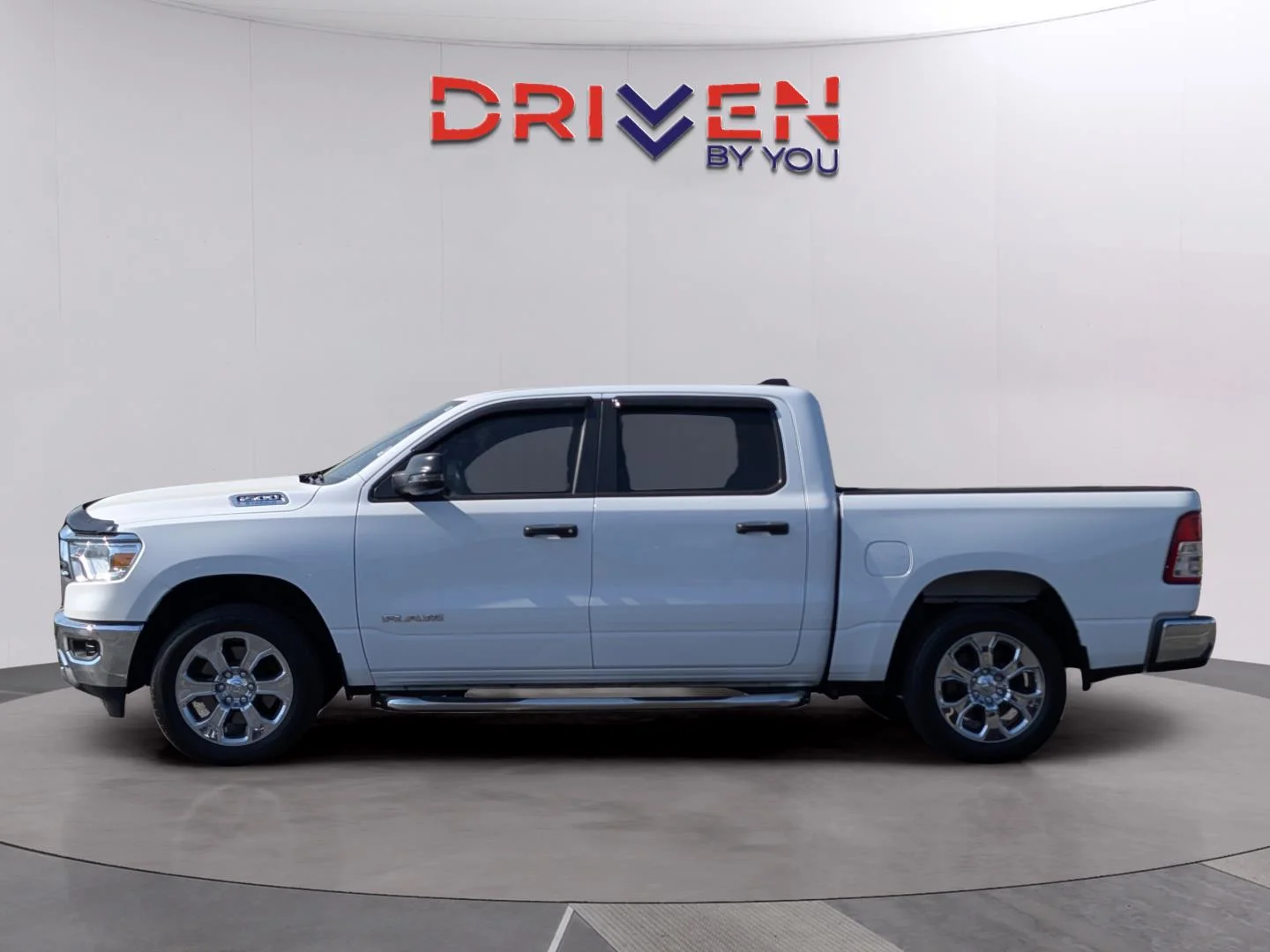 Used 2023 Bright White Clearcoat Ram Big Horn image 2