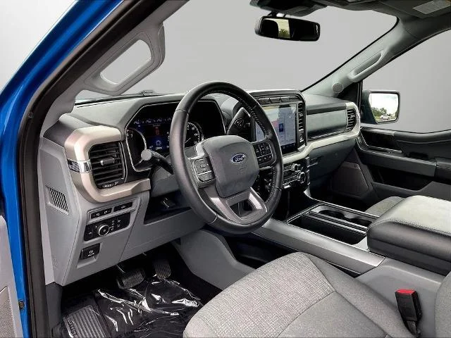 Certified Used 2021 Velocity Blue Metallic Ford XLT image 60