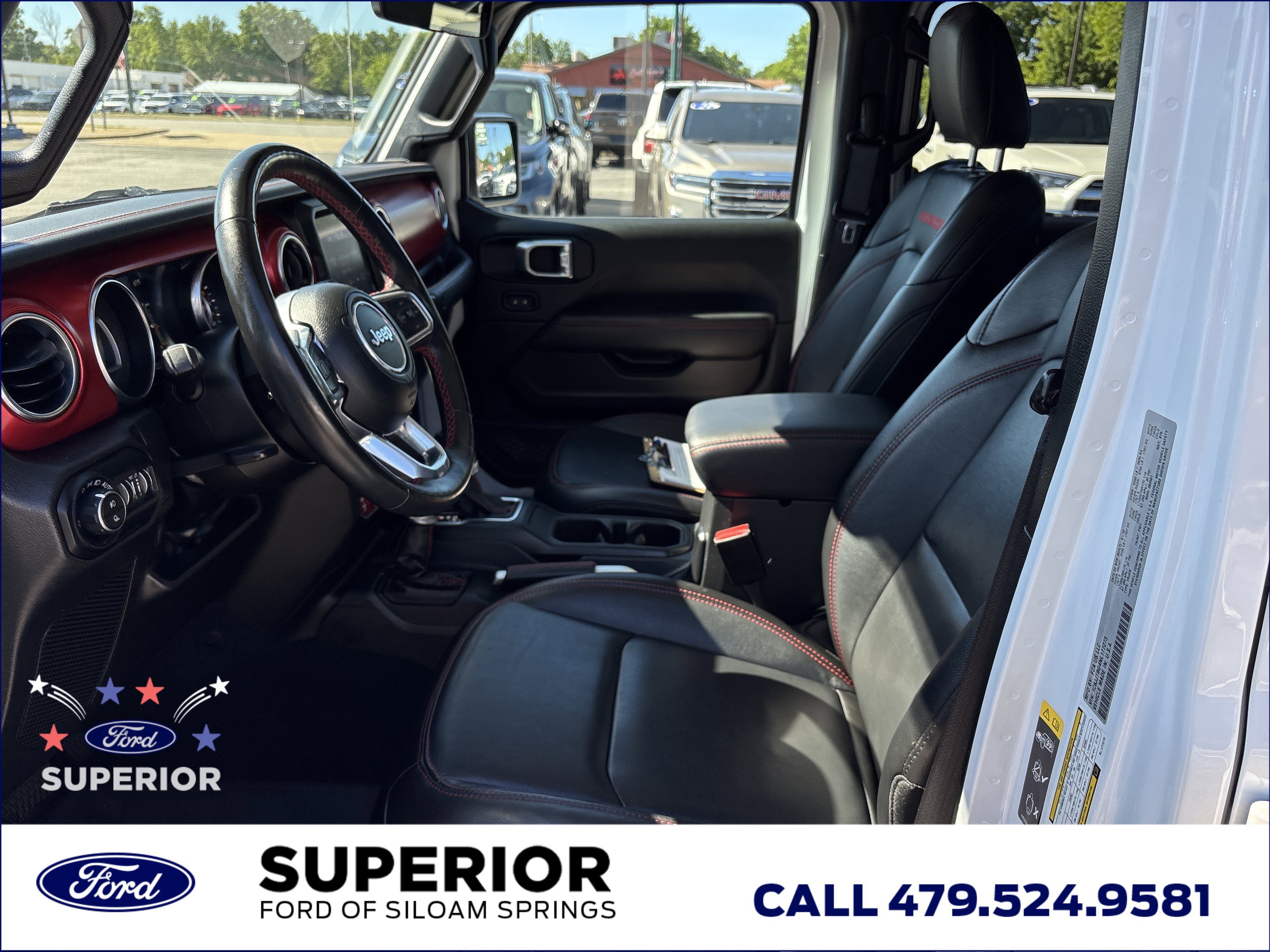 Used 2022 Bright White Clearcoat Jeep Rubicon image 16