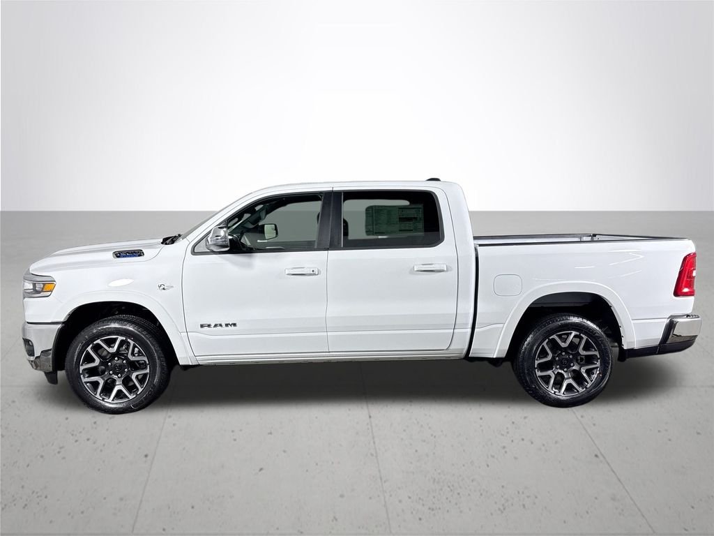 New 2026 Bright White Clear-Coat Exterior Paint RAM Laramie image 9