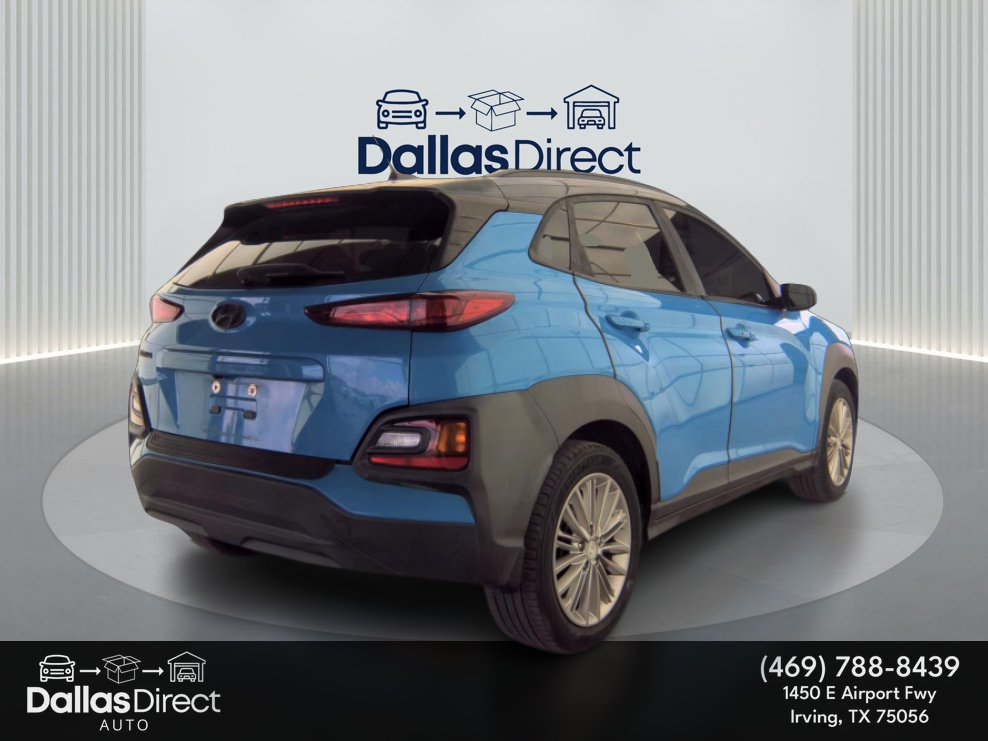 Used 2019 Surf Blue w/Dark Gray Roof Hyundai SEL image 6
