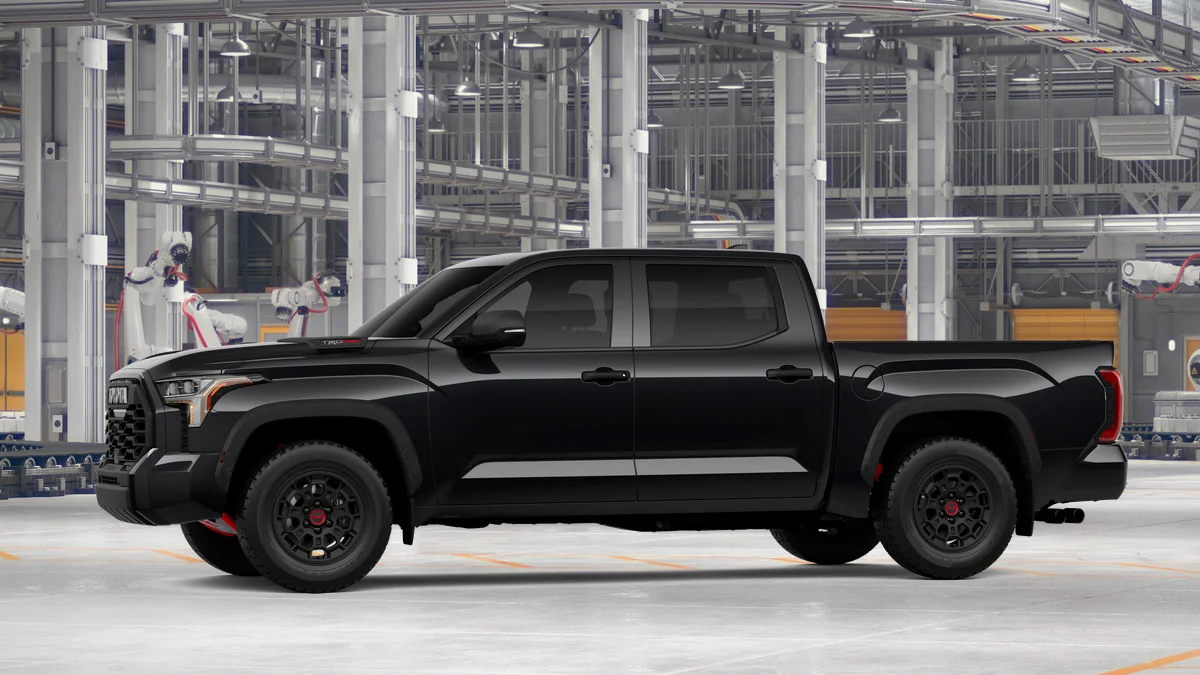 New 2026 Midnight Black Metallic Toyota TRD Pro image 3