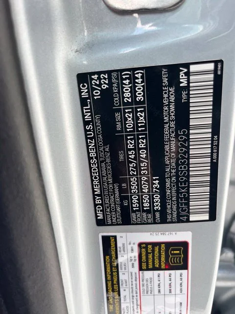 Certified Used 2025 Silver Mercedes-Benz GLS 450 image 14