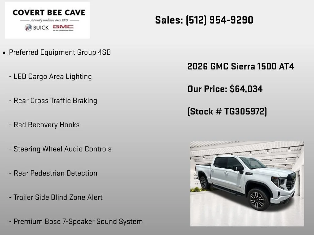 2026 GMC Sierra 1500 AT4 - Photo 36