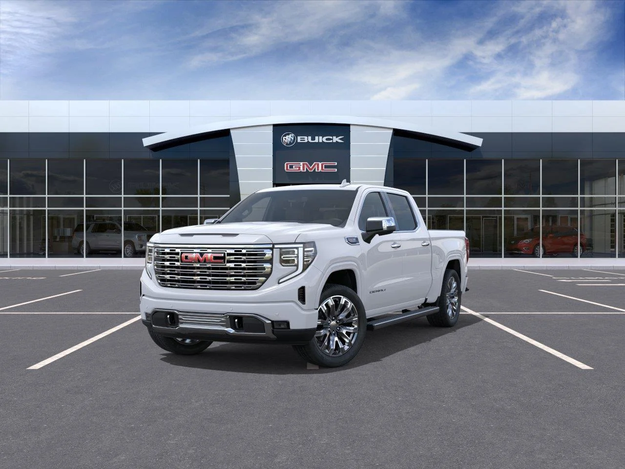 New 2026 Glacier White Tricoat GMC Denali image 8