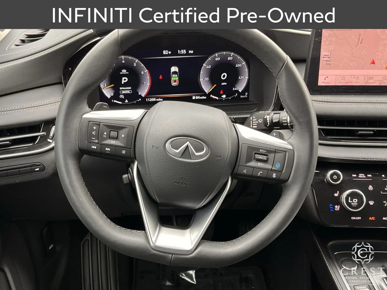 Certified Used 2025 Mineral Black INFINITI LUXE image 13