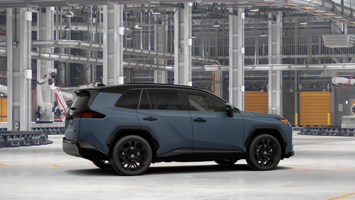 New 2026 Storm Cloud with Midnight Black Metallic roof Toyota XSE image 11