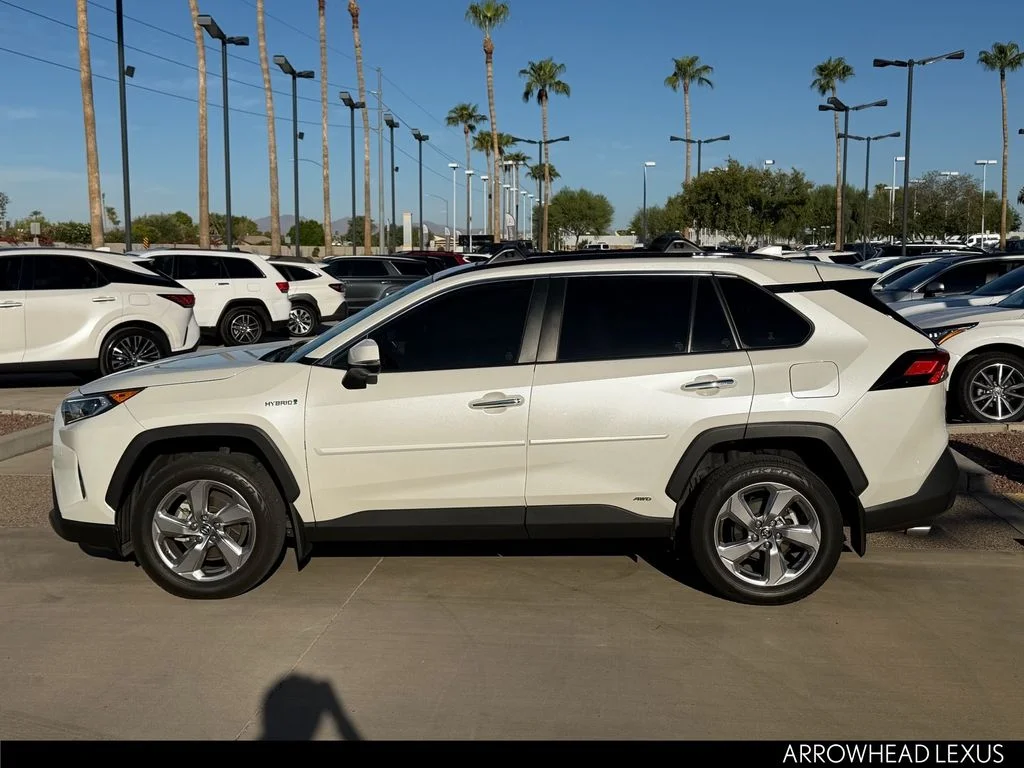 Used 2020 White Toyota Limited image 3