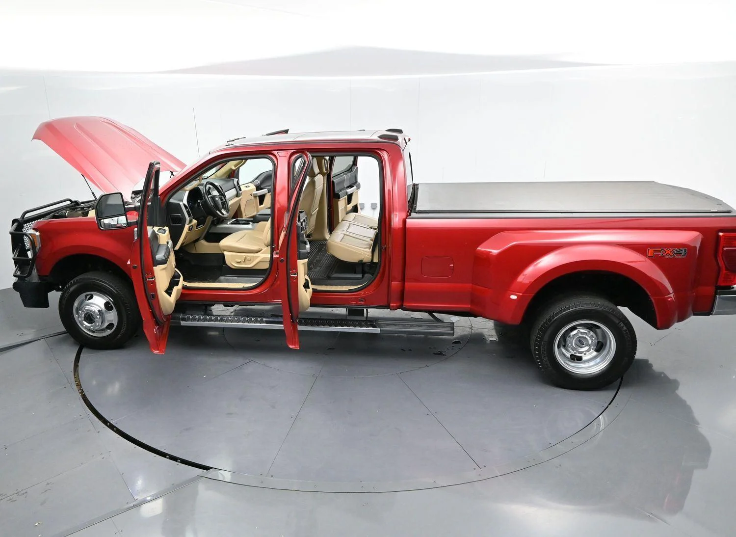 Used 2021 Rapid Red Metallic Tinted Clearcoat Ford LARIAT image 43