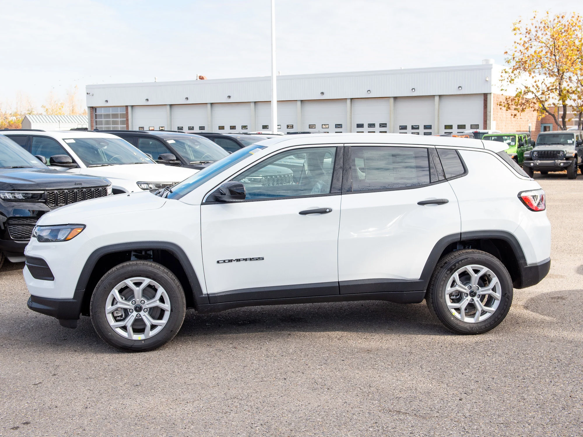 New 2026 White Jeep Sport* 4x4, 2.0L Turbo, Heated Seats image 2