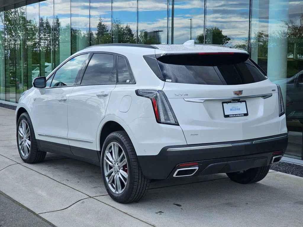 New 2026 Crystal White Tricoat Cadillac Sport image 3