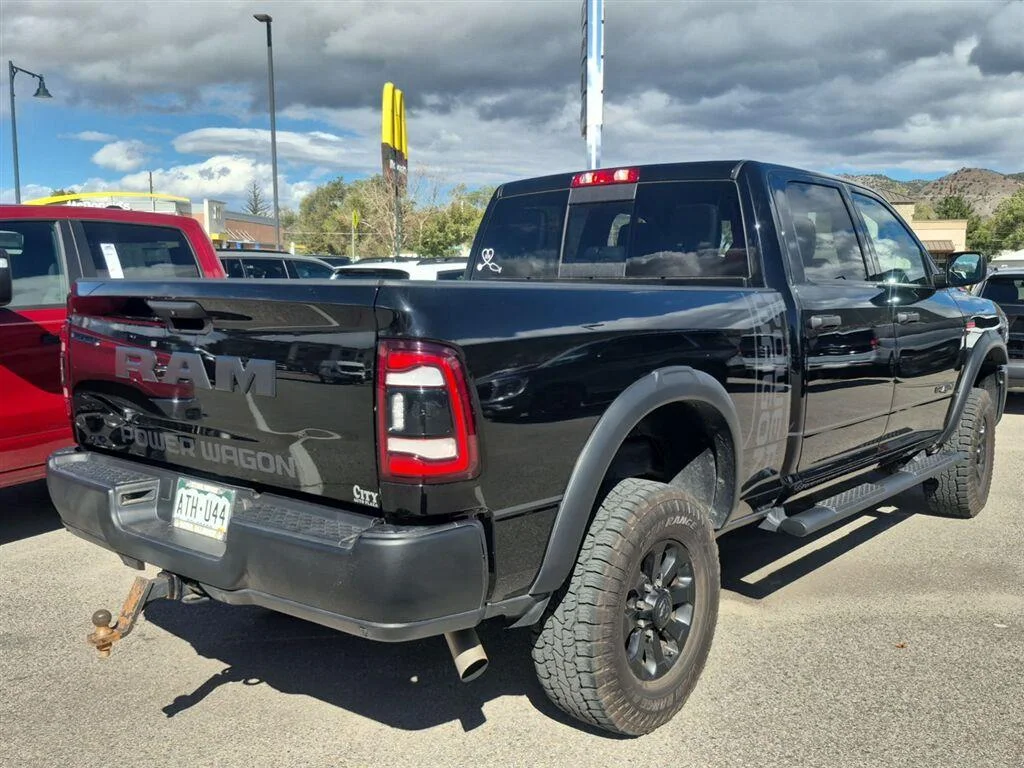 Used 2022 Diamond Black Crystal Pearlcoat Ram Power Wagon image 4