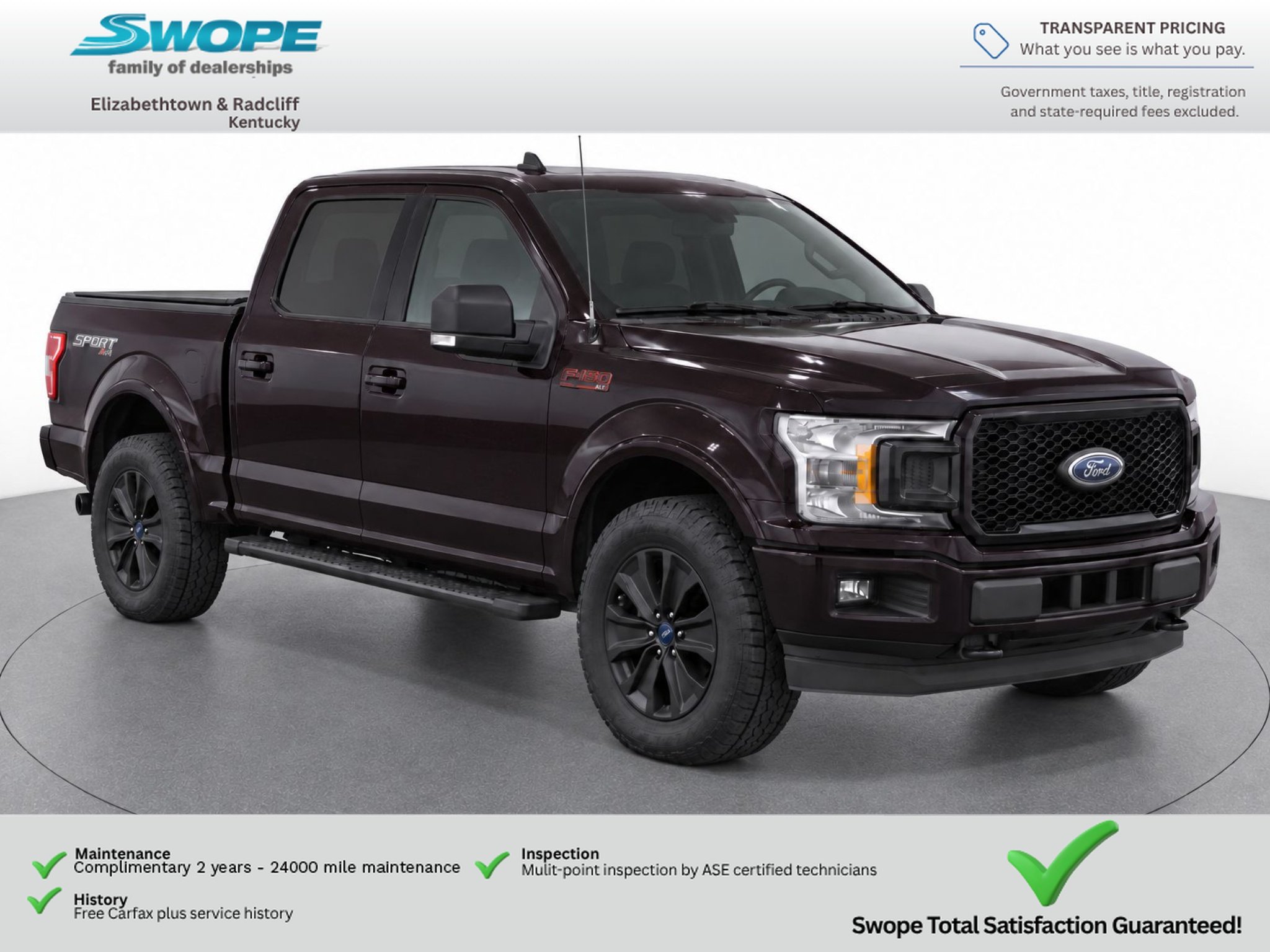 Used 2020 Magma Red Metallic Ford XLT image 3