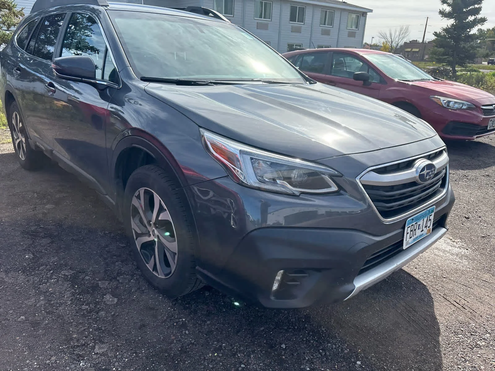 Used 2020 Magnetite Gray Metallic Subaru Limited image 6